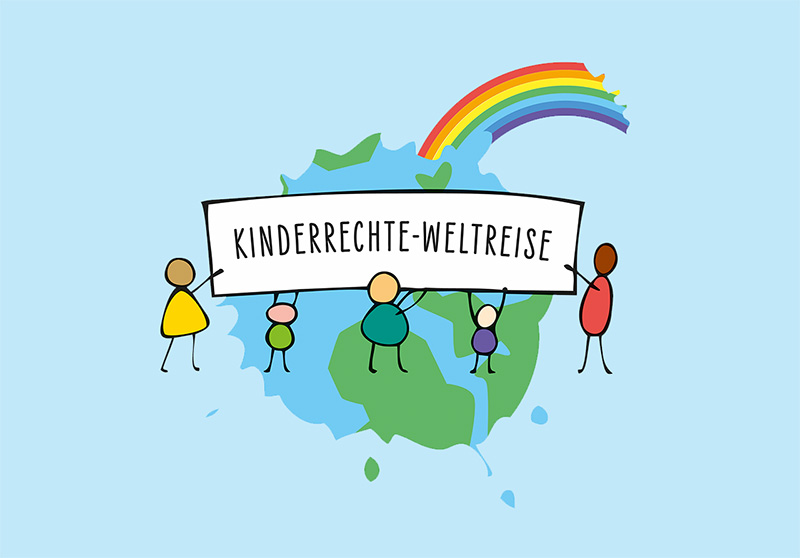 Logo Kinderrechte-Weltreise